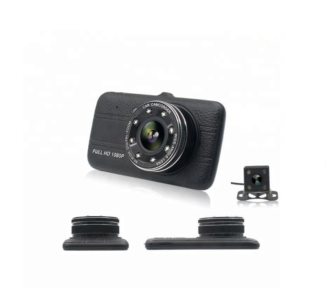 HD 1080p Dash Camera 4 inch screen loop record (support up to 32GB)